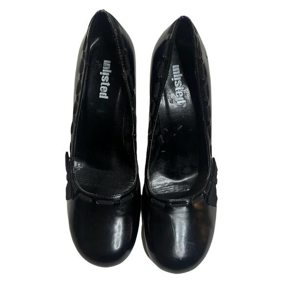 Y2k loafer heels witchy by unlisted us W sz 9 - Picture 7 of 8